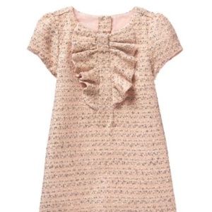 JANIE and JACK Girls Woven Pink Dress size 3